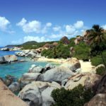 Virgin Gorda beaches and lobsters